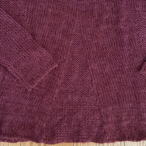 Coldwater Creek NWT Linen Blend V Neck Sweater - Picture 5 of 10